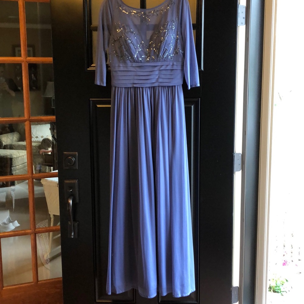 Jackie Jon Periwinkle Formal Dress